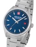 Swiss Military Hanowa Roadrunner Roloi Batarias me Asimi Metalliko Brasele SMWLH2200202