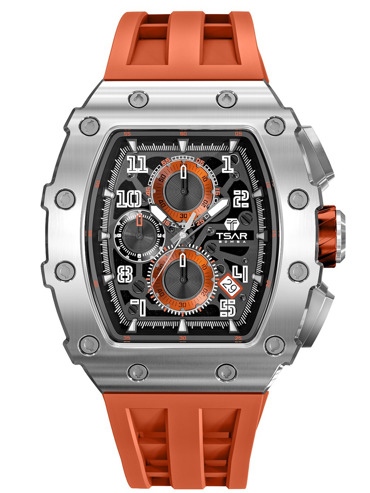Tsar Bomba TB8204Q-11 Mens Watch Elementar Chronograph 44mm 5ATM 