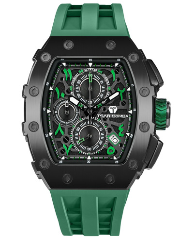 Tsar Bomba TB8204QA-06 Mens Watch Elementar Chronograph 44mm 5ATM 