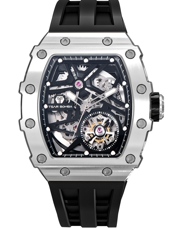 Tsar Bomba TB8209A-01 Mens Watch Elementar Automatic 44mm 5ATM 
