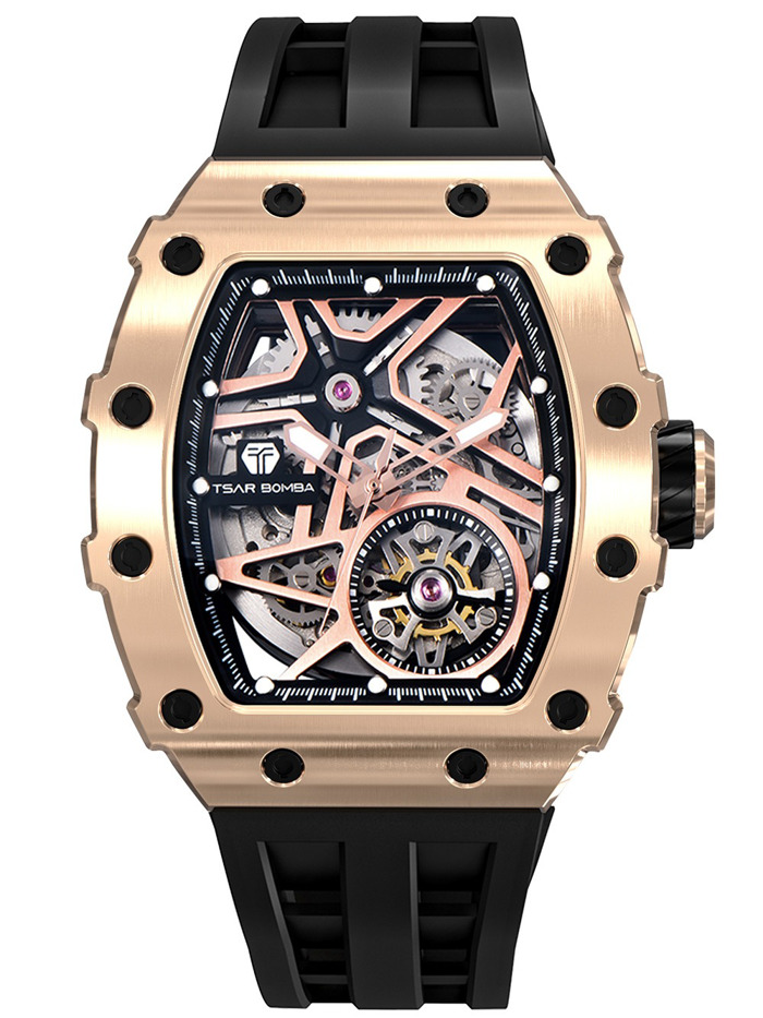 Tsar Bomba TB8209A-05 Mens Watch Elementar Automatic 44mm 5ATM 