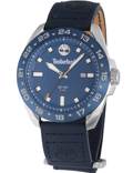 Timberland Carrigan Roloi Batarias me Ble Dermatino Louraki TDWGB0029403