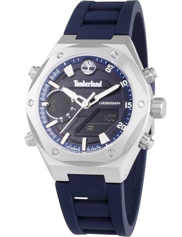 Timberland Abbotville Ρολόι Χρονογράφος Μπαταρίας με Μπλε Καουτσούκ Λουράκι TDWGP2231403