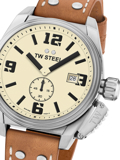 TW-Steel Canteen Limited Edition Roloi Batarias me Kafe Dermatino Louraki TW1000