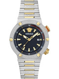 Versace VE8G00424 Mens Watch Greca Logo Diver 43mm 10ATM 