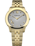 Versace Audrey Roloi Batarias me Xruso Metalliko Brasele VELR01019