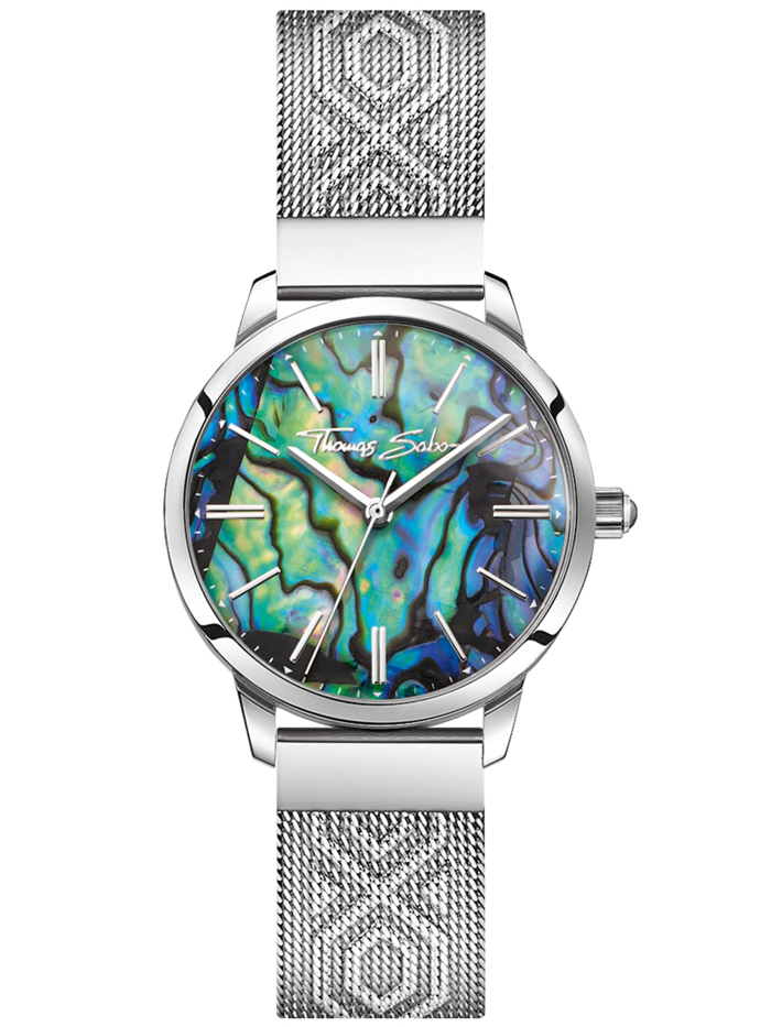 Thomas Sabo Arizona Spirit Abalone Roloi Batarias me Asimi Metalliko Brasele WA0344-201-218