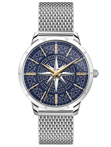 Thomas Sabo Rebel Spirit Ρολόι Μπαταρίας με Ασημί Μεταλλικό Μπρασελέ WA0350-201-209-42