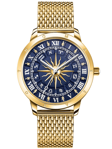 Thomas Sabo Glam Spirit Ρολόι Μπαταρίας με Χρυσό Μεταλλικό Μπρασελέ WA0352-264-209-33