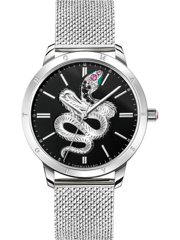 Thomas Sabo WA0383-201-203 Ladies Watch Snake 33mm 5ATM 