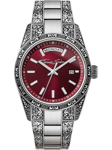 Thomas Sabo WA0425-201-201 Unisex Rebel At Heart Revive 36mm 5ATM 