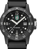 Luminox Sea Bass Roloi Batarias me Mavro Kaoutsouk Louraki X2.2001