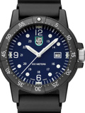 Luminox Sea Bass Roloi Batarias me Mavro Kaoutsouk Louraki X2.2003