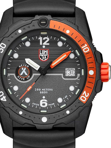 Luminox Bear Grylls Survival Ρολόι Μπαταρίας με Μαύρο Καουτσούκ Λουράκι XB.3729