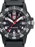 Luminox Leatherback Sea Turtle Roloi Batarias me Mavro Kaoutsouk Louraki XS.0301.L