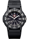 Luminox Original Navy Seal Roloi Batarias me Mavro Kaoutsouk Louraki XS.3001.F