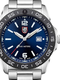 Luminox Pacific Diver Roloi Batarias me Asimi Metalliko Brasele XS.3123