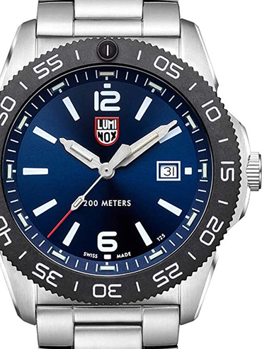 Luminox Pacific Diver Ρολόι Μπαταρίας με Ασημί Μεταλλικό Μπρασελέ XS.3123