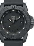 Luminox Navy Seal Steel Roloi Batarias me Mavro Kaoutsouk Louraki XS.3251.BO.CB