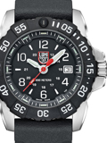 Luminox Navy Seal Steel Roloi Batarias me Mavro Kaoutsouk Louraki XS.3251.CB