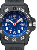 Luminox Navy Seal Roloi Batarias me Mavro Kaoutsouk Louraki XS.3503.F