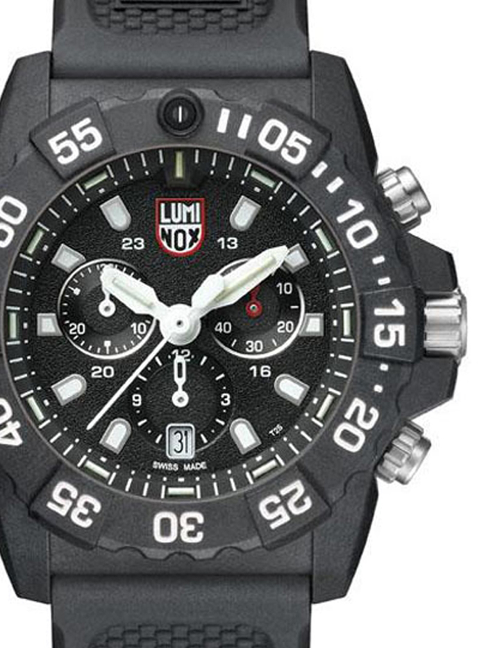 Luminox Navy Seal Roloi Xronogafos Batarias me Mavro Kaoutsouk Louraki XS.3581