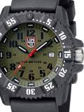 Luminox Carbon Seal 3800 Serie Roloi Batarias me Mavro Kaoutsouk Louraki XS.3813.L