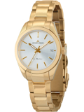 Jacques Lemans La Passion Roloi Batarias me Xruso Metalliko Brasele 1-2084H