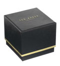 Ted Baker Brit Roloi Batarias me Kafe Dermatino Louraki TE10009249