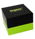 Traser H3 P59 Aurora GMT Roloi Batarias me Ble Dermatino Louraki 107035