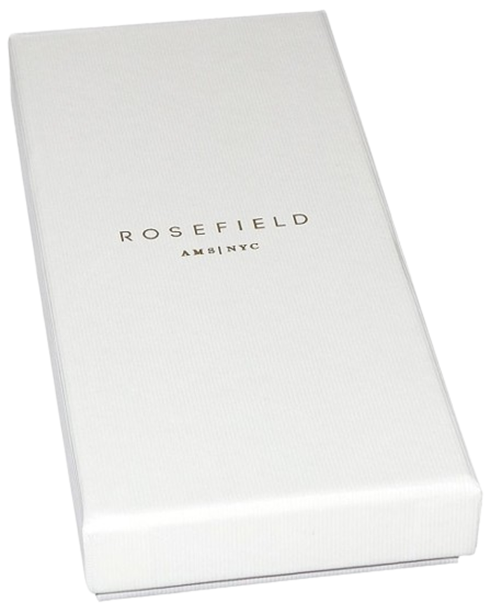 Rosefield Small Edit Roloi Batarias me Roz Xruso Metalliko Brasele 26BRG-270