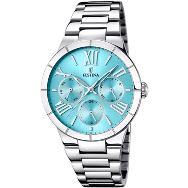 Festina Boyfriend Ρολόι Μπαταρίας με Ασημί Μεταλλικό Μπρασελέ F16716/4
