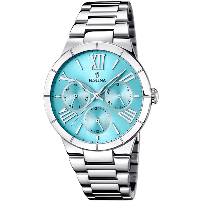 Festina Boyfriend Roloi Batarias me Asimi Metalliko Brasele F16716/4