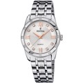 Festina Mademoiselle Roloi Batarias me Asimi Metalliko Brasele F16940/B