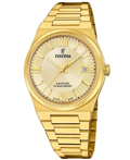 Festina Roloi Batarias me Xruso Metalliko Brasele F20038/2