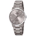 Festina Classic Titanium Roloi Batarias me Asimi Metalliko Brasele F20435/2