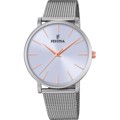 Festina Boyfriend Collection Roloi Batarias me Asimi Metalliko Brasele F20475/3