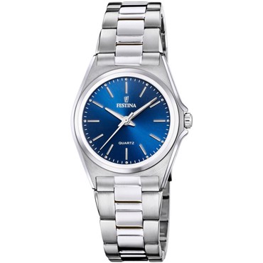 Festina Classic Ρολόι Μπαταρίας με Ασημί Μεταλλικό Μπρασελέ F20553/3