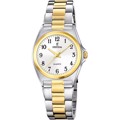 Festina Classic Roloi Batarias me Xruso / Asimi Metalliko Brasele F20556/1