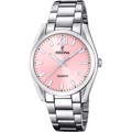 Festina Boyfriend Roloi Batarias me Asimi Metalliko Brasele F20622/2