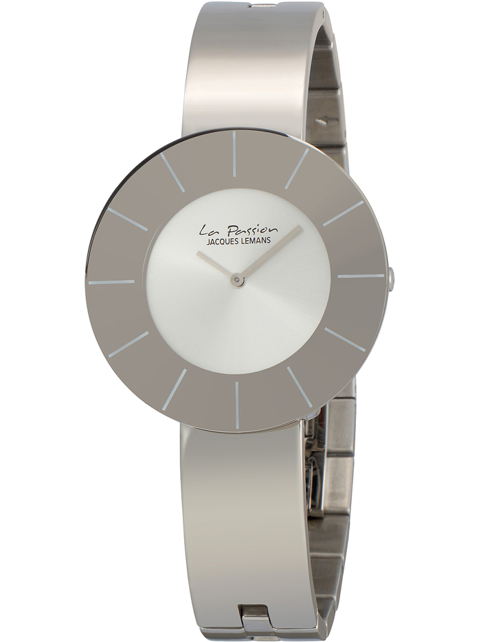 Jacques Lemans La Passion Roloi Batarias me Asimi Metalliko Brasele LP-128A