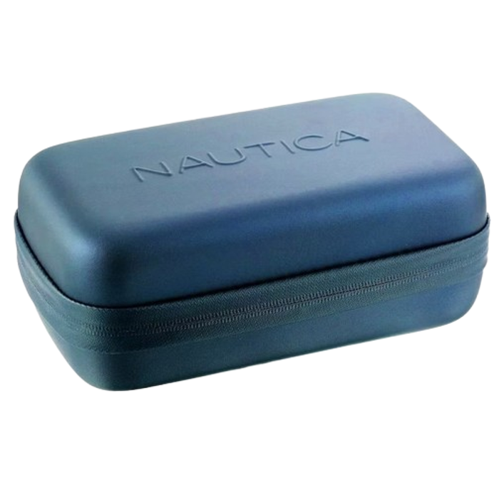 Nautica N83 Wave Garden Roloi Batarias me Kokkino Kaoutsouk Louraki NAPWGS907