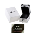 TW-Steel Canteen Limited Edition Roloi Batarias me Kafe Dermatino Louraki TW1000