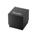 Thomas Sabo Ladies Roloi Batarias me Mavro Dermatino Louraki WA0320-203-201