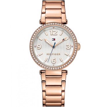 Tommy Hilfiger Lynn Ρολόι Μπαταρίας με Ροζ Χρυσό Μεταλλικό Μπρασελέ 1781590