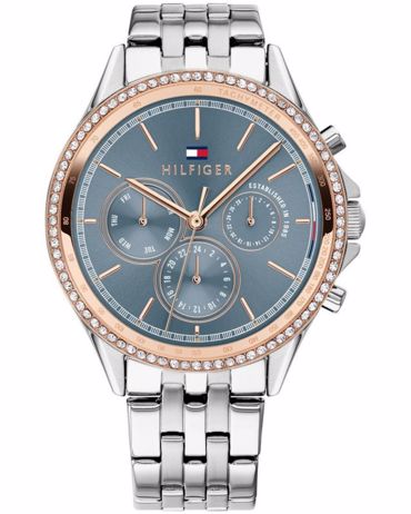 Tommy Hilfiger Ari Ρολόι Μπαταρίας με Ασημί Μεταλλικό Μπρασελέ 1781976