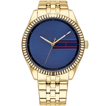 Tommy Hilfiger Lee Ρολόι Μπαταρίας με Χρυσό Μεταλλικό Μπρασελέ 1782081